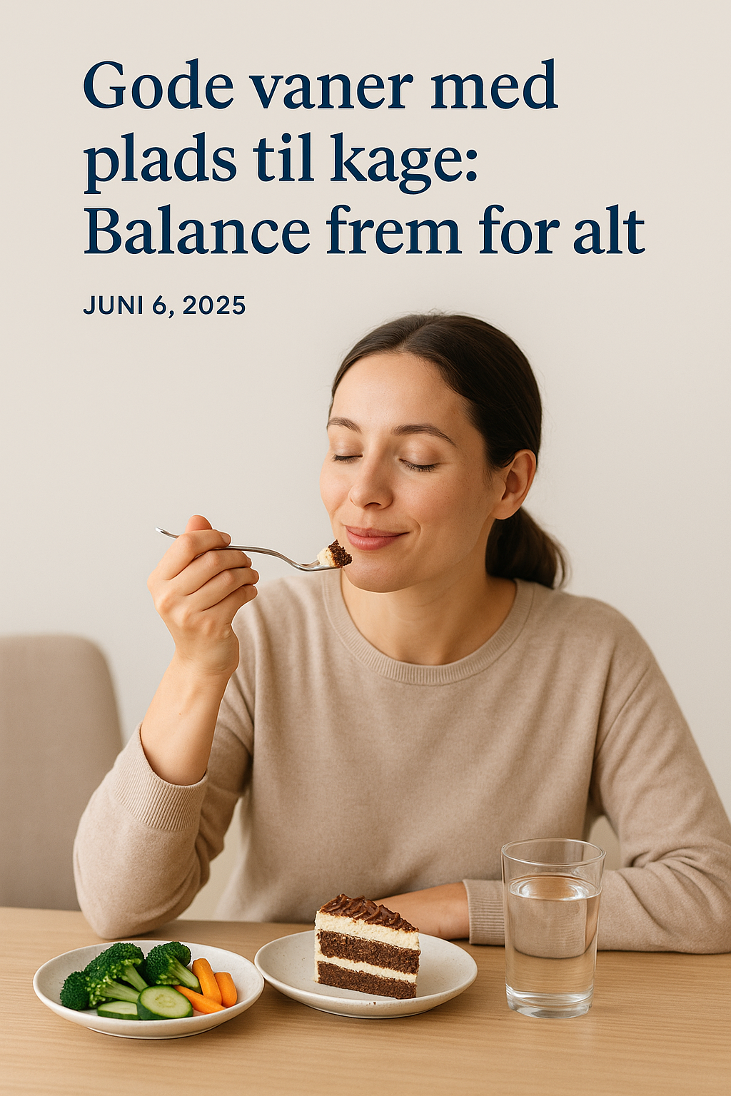 Gode vaner med plads til kage: Balance frem for alt