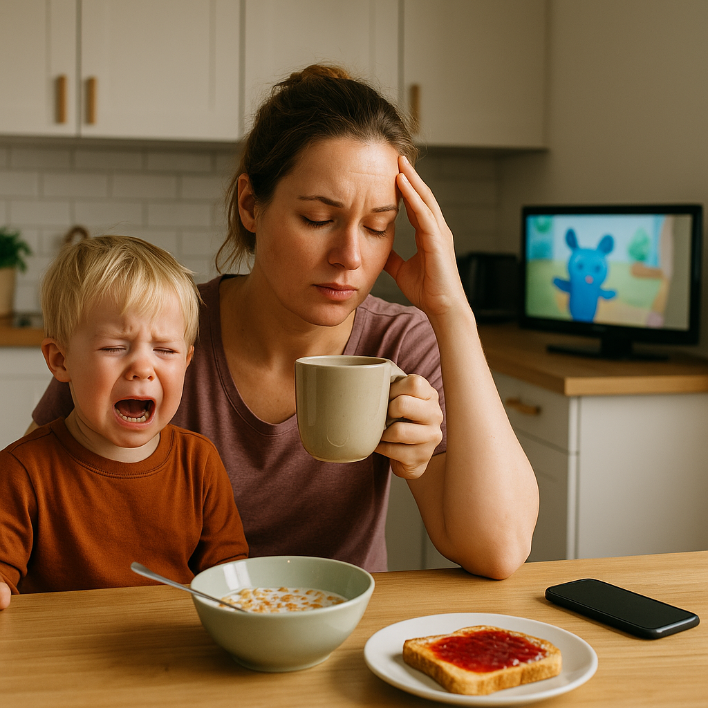 Morgenrutiner der virker – også når ungerne skriger