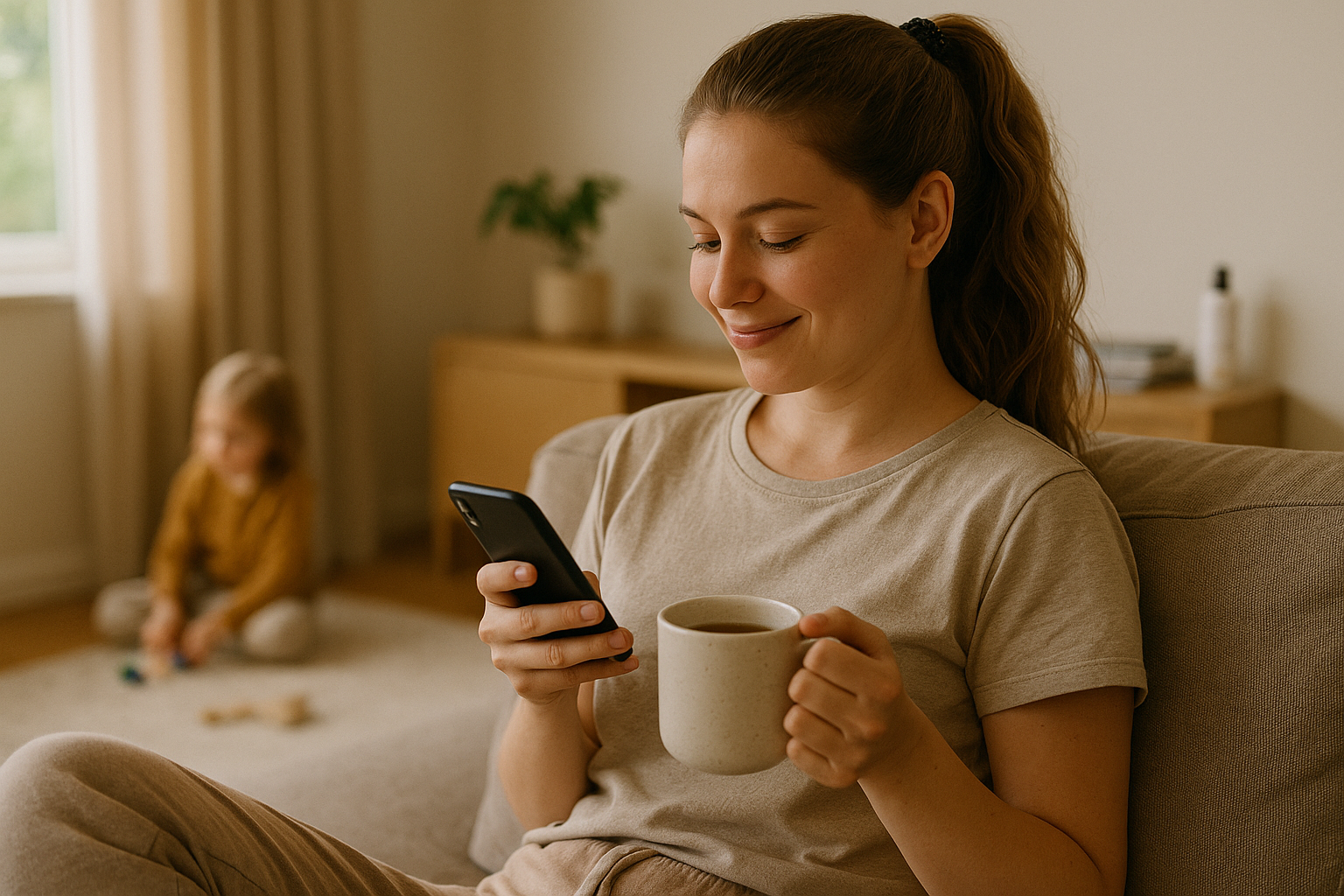 Digitale pauser og mindful scrolling – skærmtid for mødre