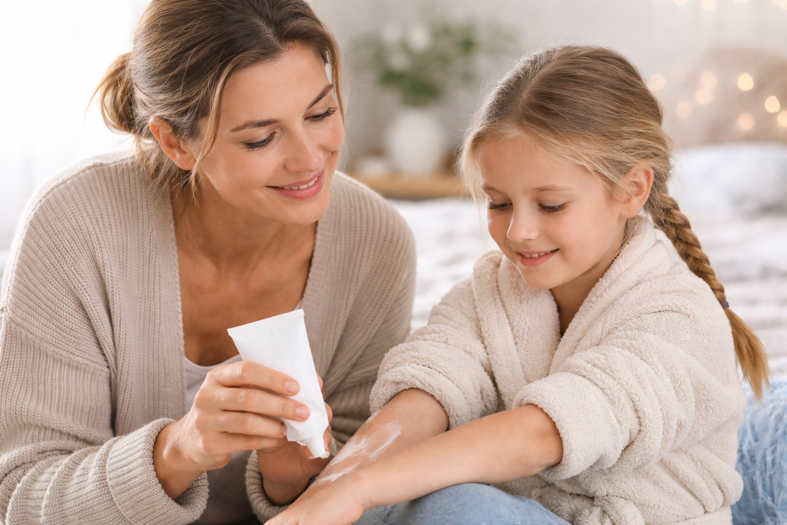 Når børns hud går i vinterstrejke: Tørhed, kløe og hvad du kan gøre